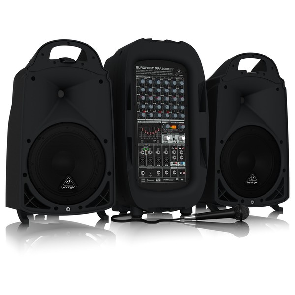 Behringer PPA2000BT 8 Channel Portable PA System
