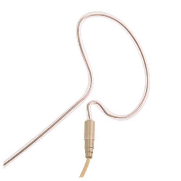 SubZero Single Ear Headset Mic, Compatible with AKG Systems, Tan