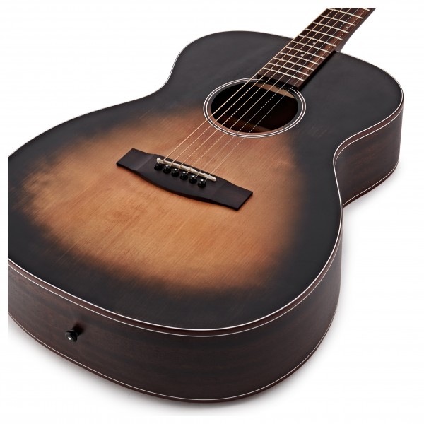 ARIA-101DP Delta Player Orchestra Acoustic Guitar, Muddy Brown