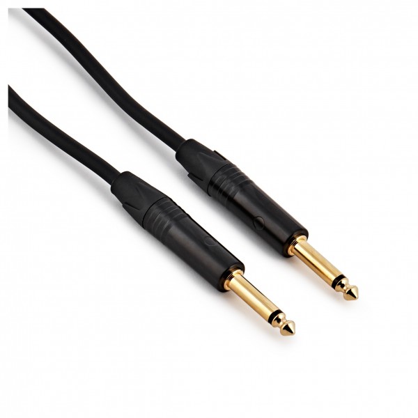 6.35mm TS Jack - 6.35mm TS Jack Pro Cable, 1m by Gear4music