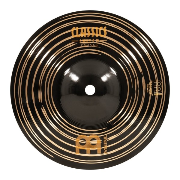 Meinl 8" Classics Custom Dark Splash & Gear4music Multiple Grabber Arm