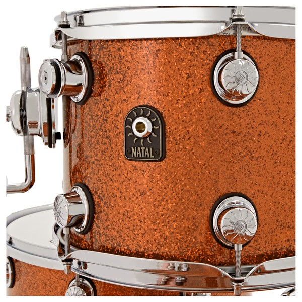 Natal Originals Maple 22" 4pc Shell Pack, Orange Sparkle