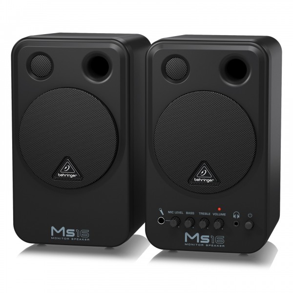 Behringer MS16 Studio Monitors, Pair