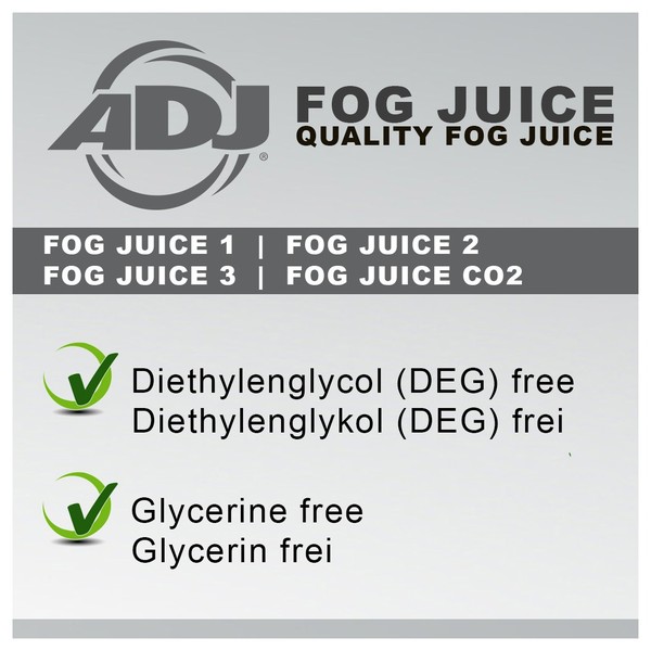 ADJ Fog Juice CO2, 5 Litre