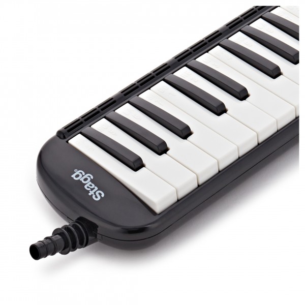 Stagg Melodica, 37 Keys, Black