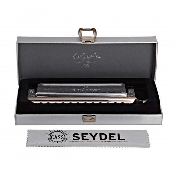 Seydel De Luxe Steel Chromatic Harmonica, C