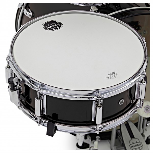 Mapex Comet Series Compact 22" Rock Fusion Drum Kit, Dark Black