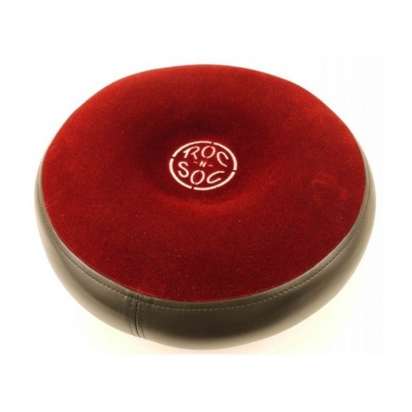 Roc N Soc Round Seat & Three Leg High Base, Red