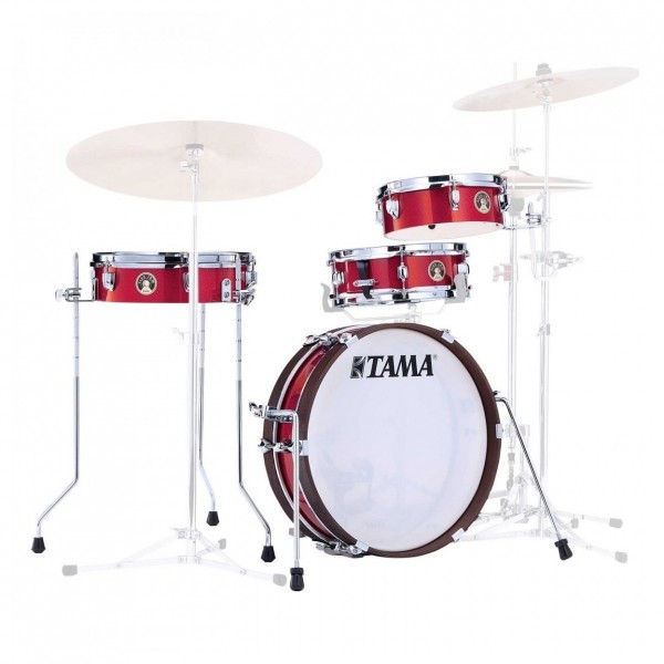 Tama Club-JAM Pancake 18" 4pc Shell Pack w/Bag Set, Burnt Red Mist