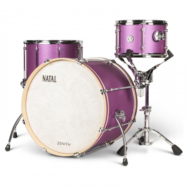Natal Zenith 22" 3pc Shell Pack, Pink Frost