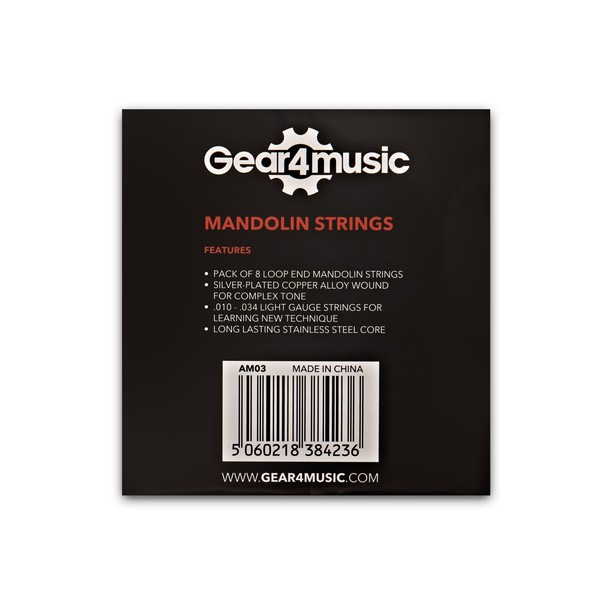 Mandolin Strings by Gear4music