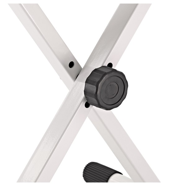 Adjustable Keyboard / Piano Bench by Gear4music, White