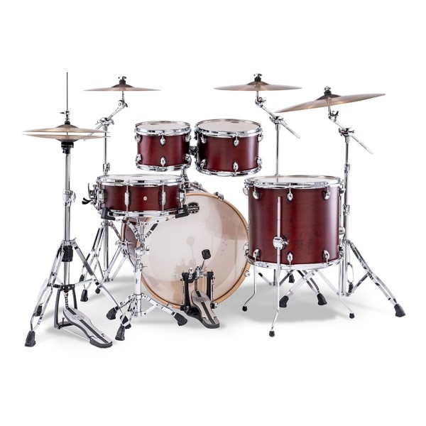 Mapex Mars Maple 22" 5pc LA Fusion Shell Pack, Merlot Satin