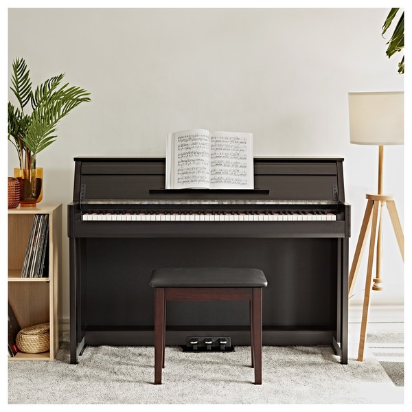 DP-70U Upright Digital Piano by Gear4music + Accessory Pack