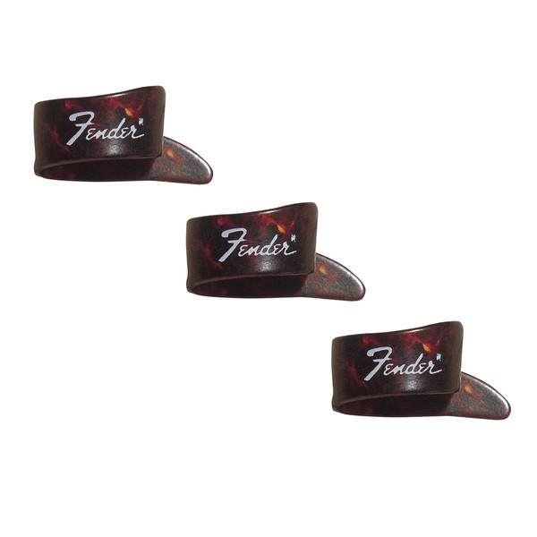 Fender Medium Thumb Pick, 3 Pack