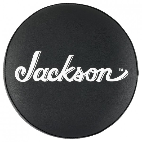 Jackson Logo Barstool, Black 24"
