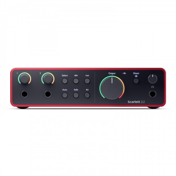 Focusrite Scarlett 2i2 Studio 4th Gen Recording Pack