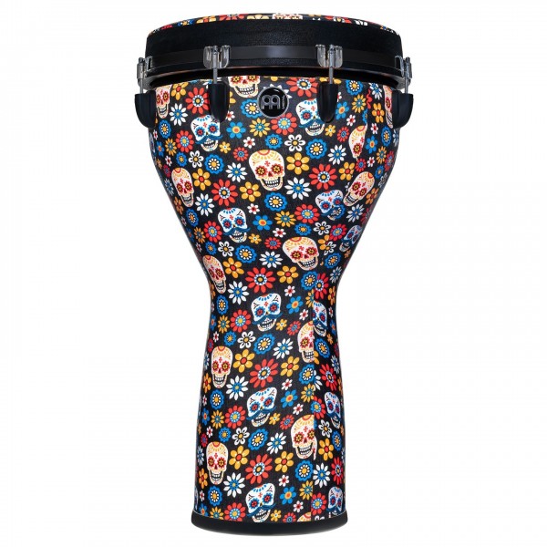 Meinl 14" Jumbo Djembe, Day Of The Dead, Designer Head