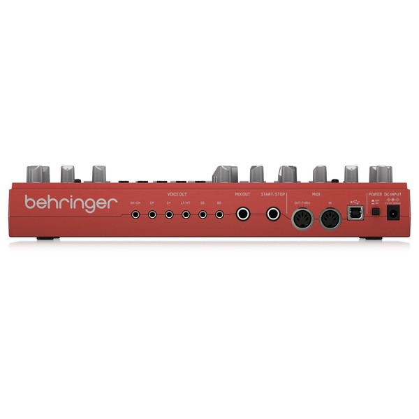 Behringer RD-6 Drum Machine, Red