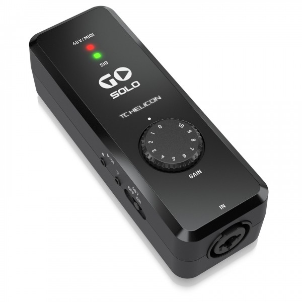 TC Helicon GO SOLO Audio/MIDI Interface