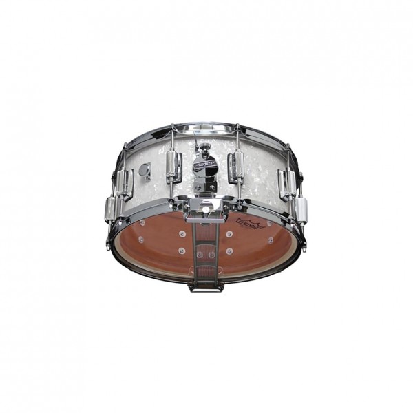 Rogers Dyna-Sonic 14 x 6.5" Snare Drum, White Marine Pearl