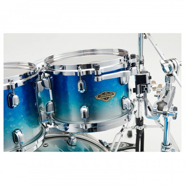 Tama Starclassic Walnut/Birch 5pc Shell Pack, Molten Blue Ice Fade