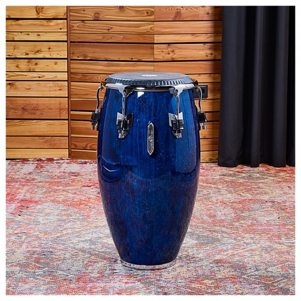 Meinl Percussion Artist Series William Kachiro Conga 11 3/4", Remo Calfskin Heads, Blue Wave