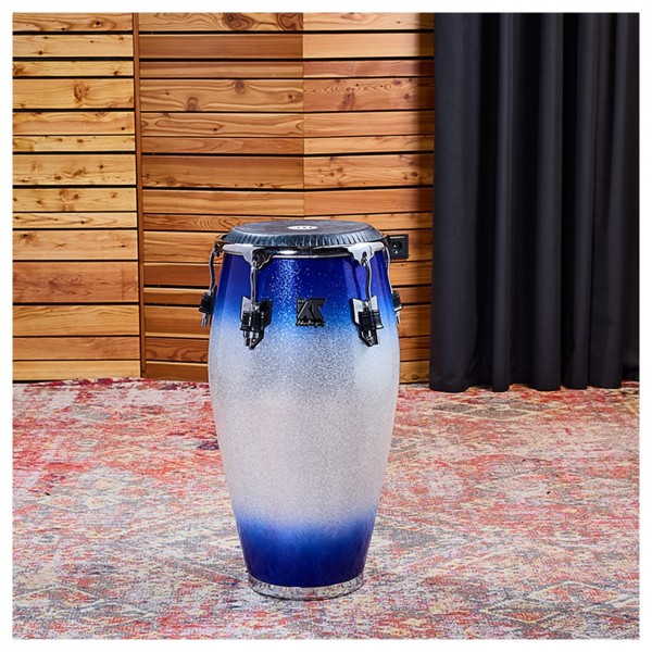 Meinl Percussion Artist Series William Kachiro Quinto 11", Calfskin Skyndeep Heads, Electric Sky