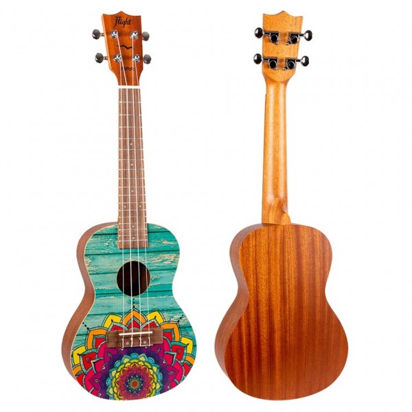 Flight AUC33 Concert Ukulele, Orchid