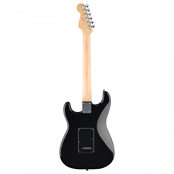 Fender Standard Stratocaster HSS, Black Pickguard, Black