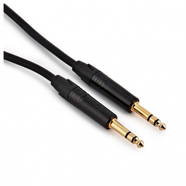 6.35mm TRS Jack - 6.35mm TRS Jack Pro Cable, 20m by Gear4music