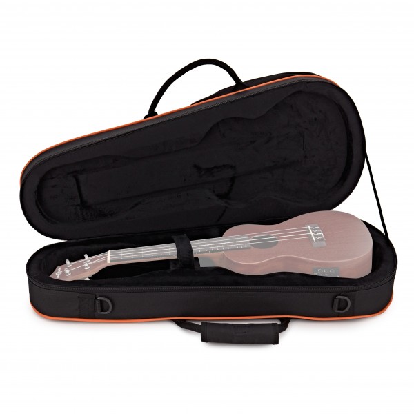 Concert Ukulele Hard Foam Case by Gear4music