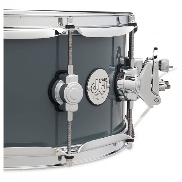 DW Design Series 14" x 6" Snare Drum, Steel Gray