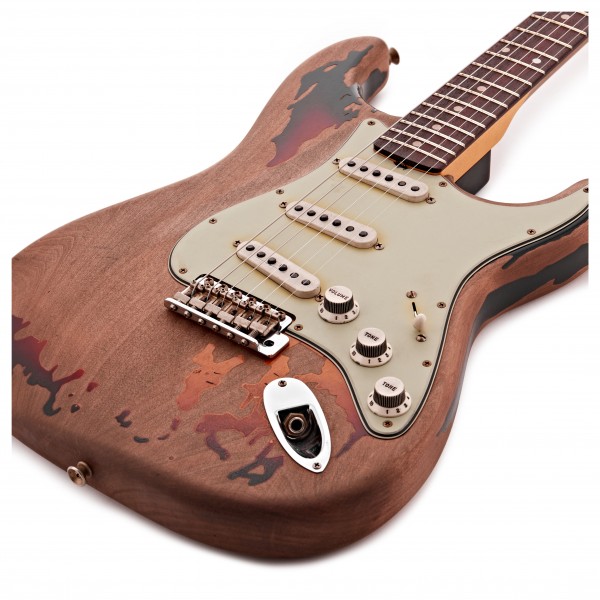 Fender Custom Shop Rory Gallagher Strat Relic, 3-Tone Sunburst #R135900