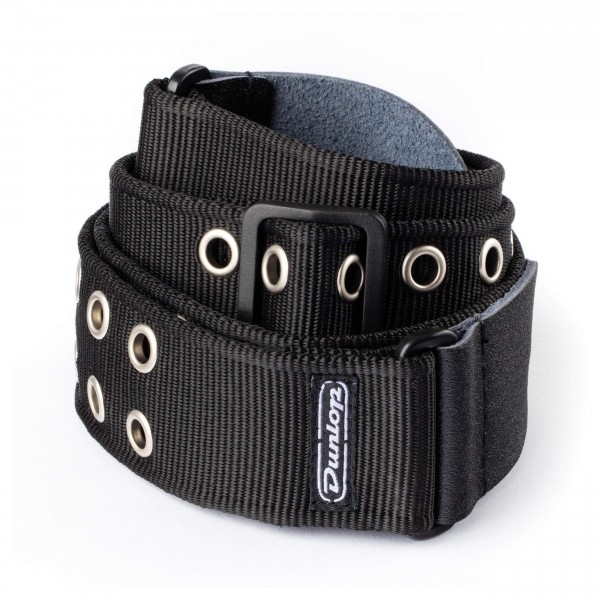 Dunlop Guitar Strap, Black Grommet