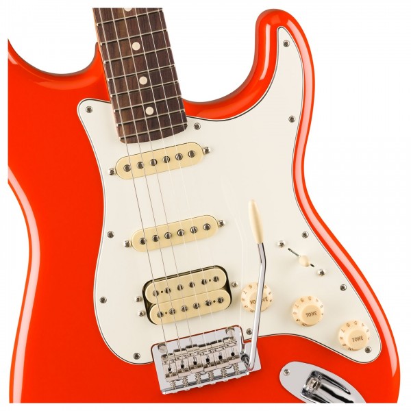 Fender Player II Stratocaster HSS RW, Coral Red