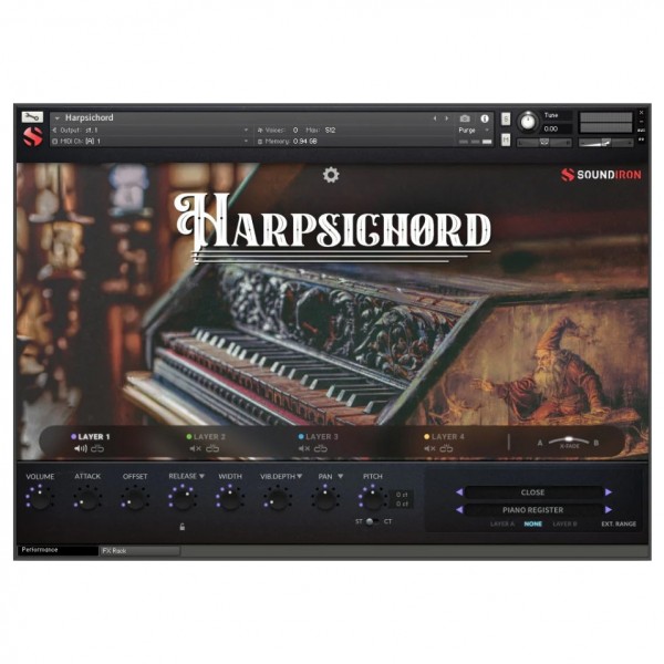 SoundIron Harpsichord