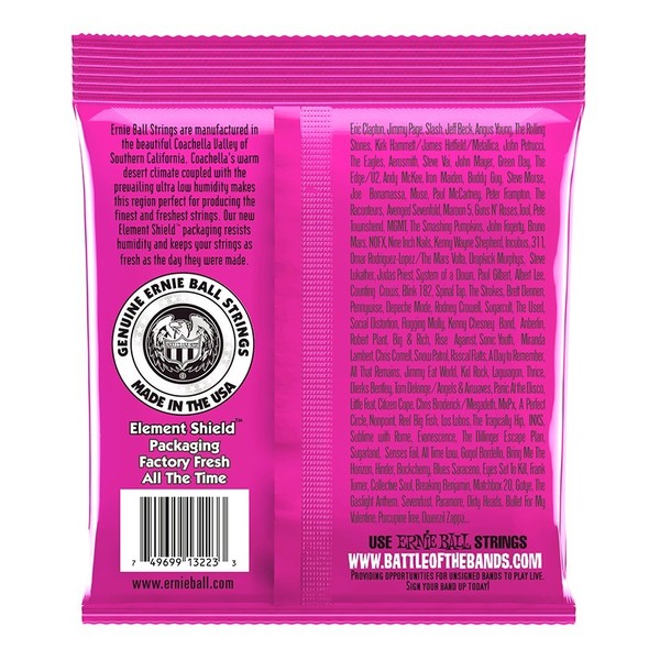Ernie Ball 3223 Super Slinky Electric Guitar Strings, 3 Pack (9 - 42)