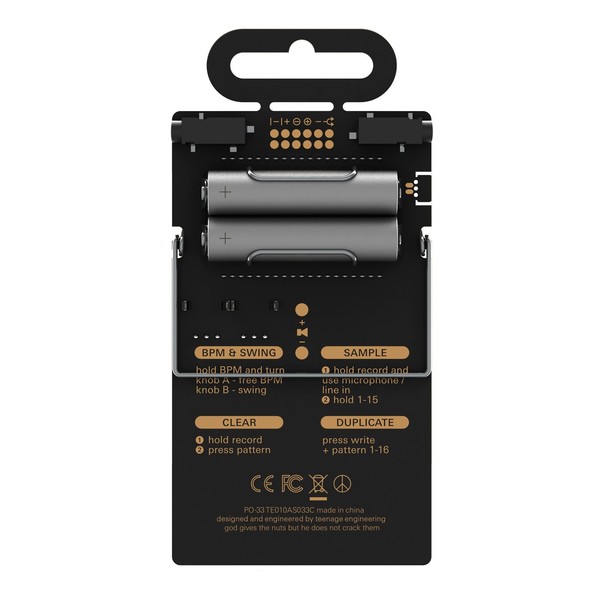 Teenage Engineering PO-33 K.O! Sampler