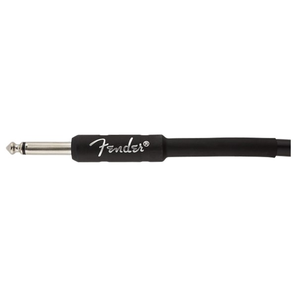 Fender Professional 5ft Straight Instrument Cable, Black