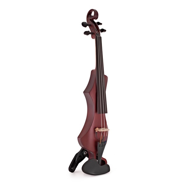 GEWA Novita 3.0 Electric Violin, Red Brown, Instrument Only