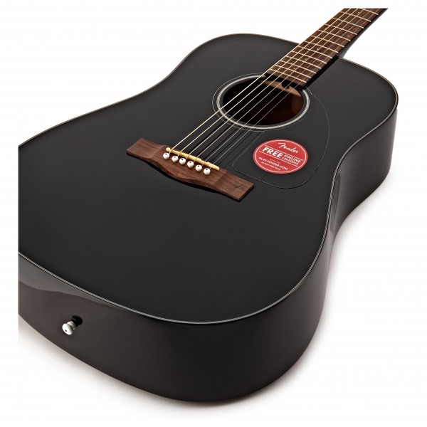 Fender CD-60 Dreadnought V3 Acoustic Guitar, Black