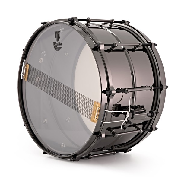 WorldMax Black Dawg 14" x 8" Black Nickel Over Brass Snare Drum