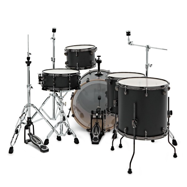 Premier Artist 22" 5pc Heavy Rock Drum Kit, Matte Black