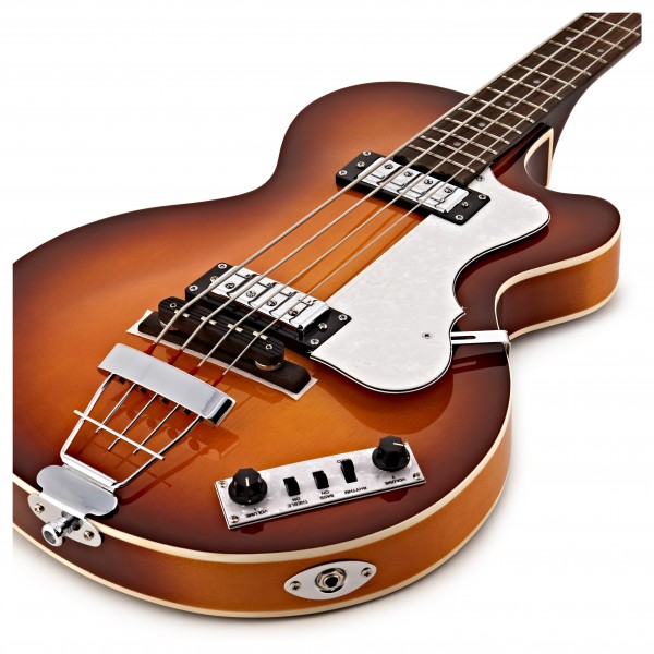 Hofner Ignition Club Bass Guitar, Sunburst