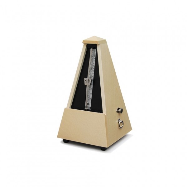 Wittner W817A Traditional Metronome with Bell, Maple Matte