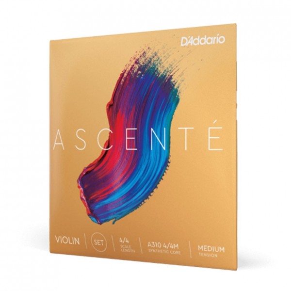 D'Addario Ascent�� Violin String Set, 4/4 Size, Medium
