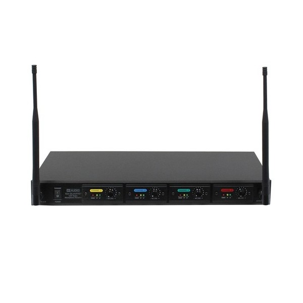 W Audio RM Quartet Handheld Wireless Radio Microphone System