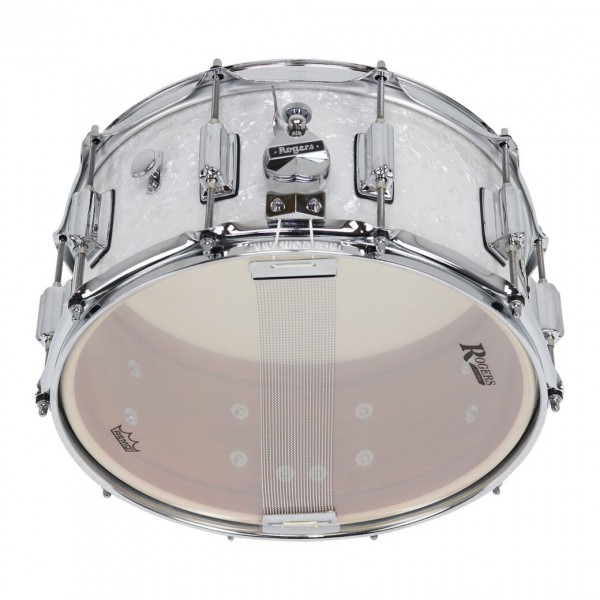 Rogers SuperTen 14 x 5" Snare Drum, White Marine Pearl