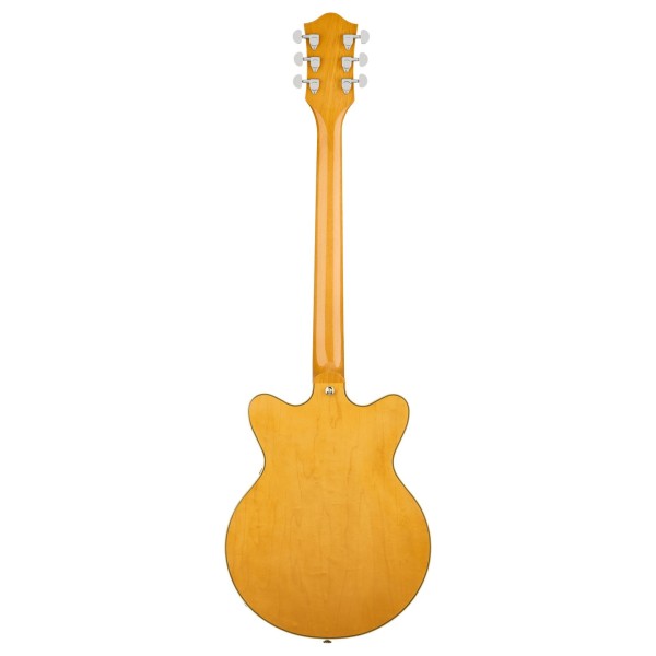 Grestch G2655 Streamliner Center Block Jr. Double-Cut with V-Stoptail LRL, Village Amber